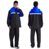 Motorcycle Rain Suit for Men and Women, Two-Piece Waterproof Motorcycle Rain Gear with Reflective Rain Jacket and Rain Pants for Weatherproof All-Season Riding #183