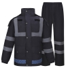 Rain Suit, Motorcycle Rain Gear Suit for Men & Women, Jackets & Pants Reflective Waterproof Breathable Rainsuit#2022