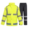 Rain Suit, Motorcycle Rain Gear Suit for Men & Women, Jackets & Pants Reflective Waterproof Breathable Rainsuit#2029